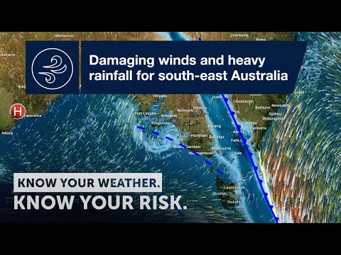 Australia Weather: Severe Weather Update: damaging winds and heavy ...