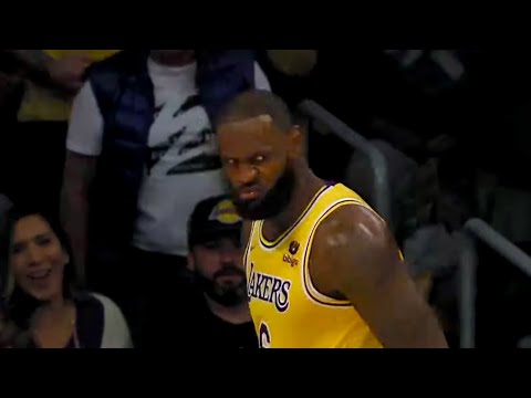 Lebron Can’t Believe How ANGRY His Dunk Was 😤 - The Global Herald