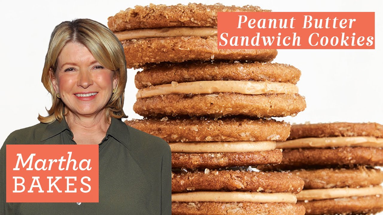 Martha Stewart's PeanutButter Sandwich Cookies Martha Bakes Recipes