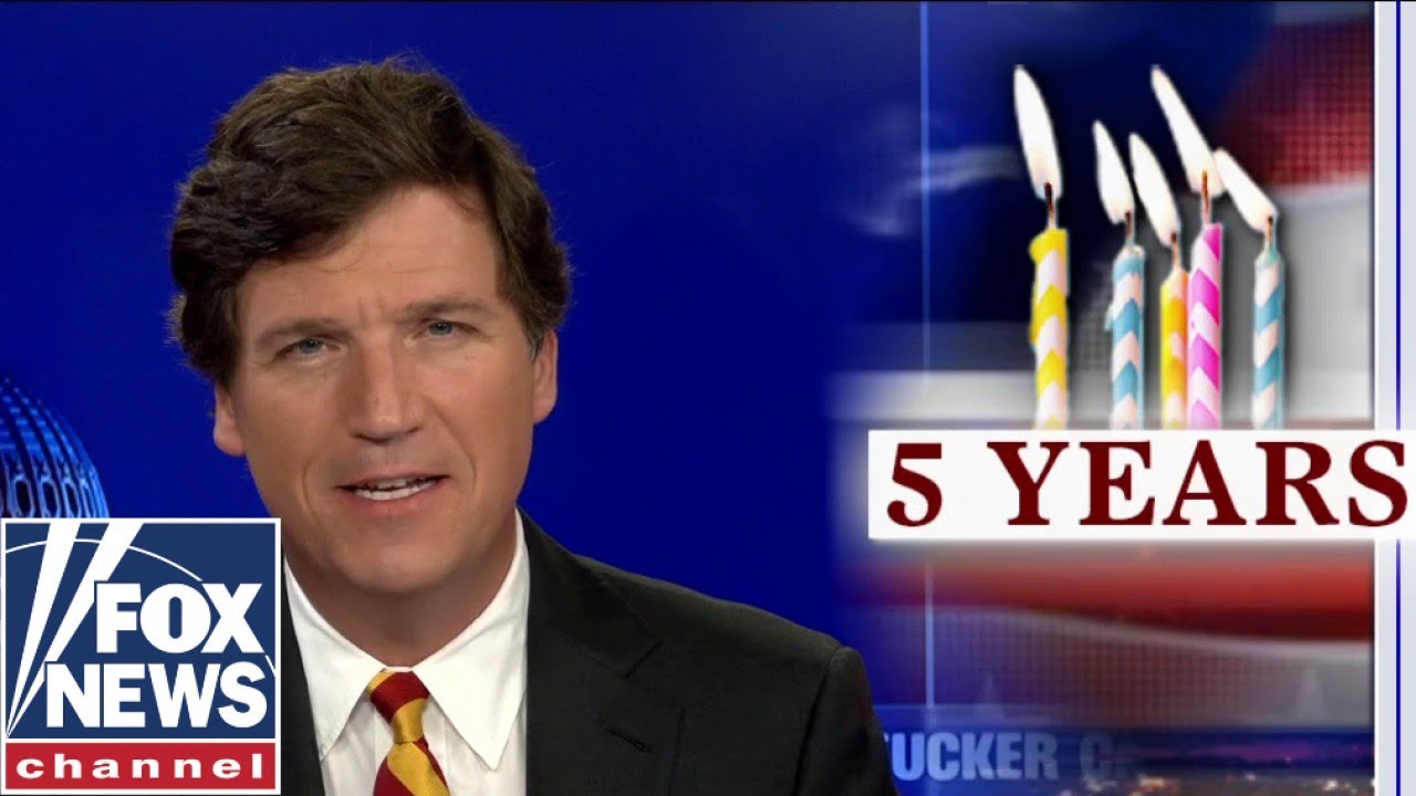 Tucker Carlson celebrates 5 glorious years on Fox News - The Global Herald