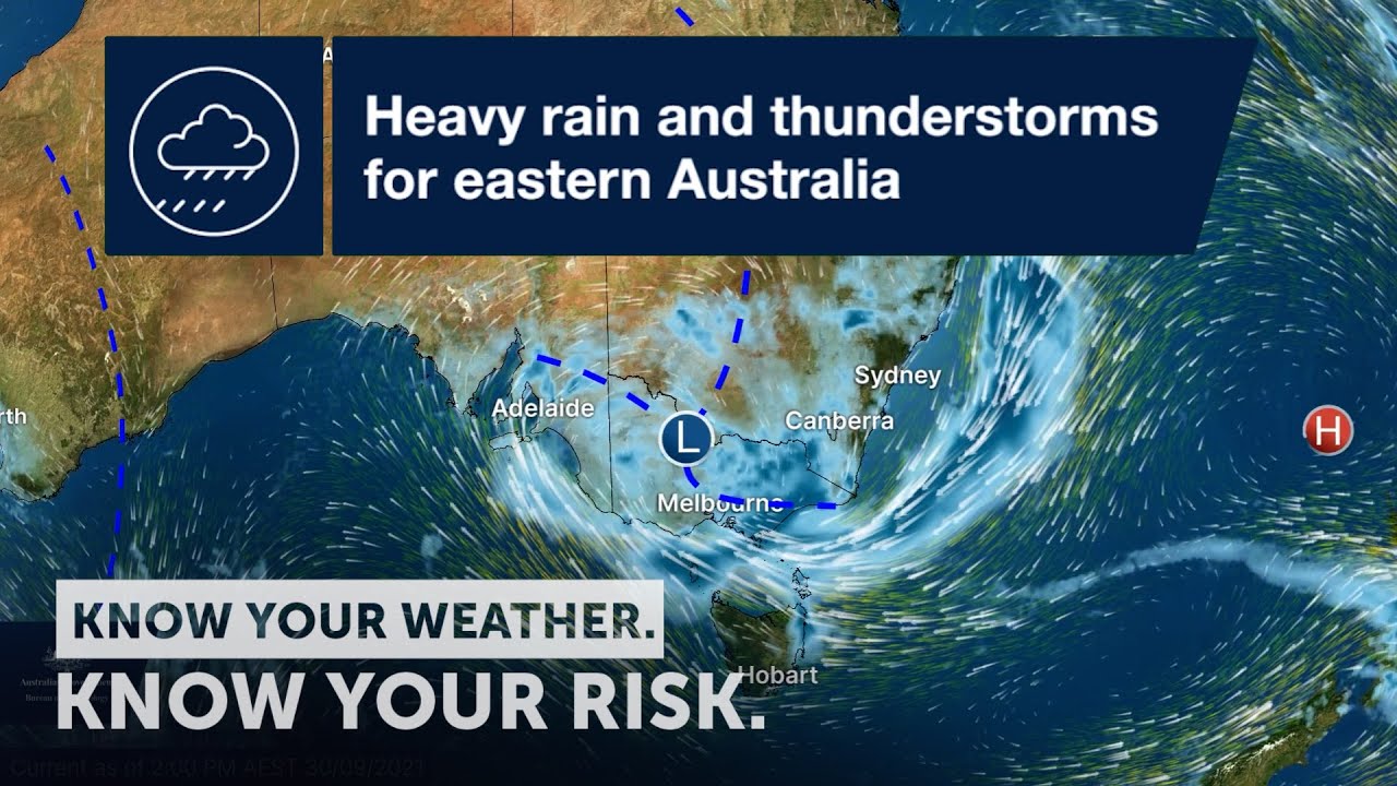 Australia Weather: Severe Weather Update: Heavy rain and thunderstorms ...