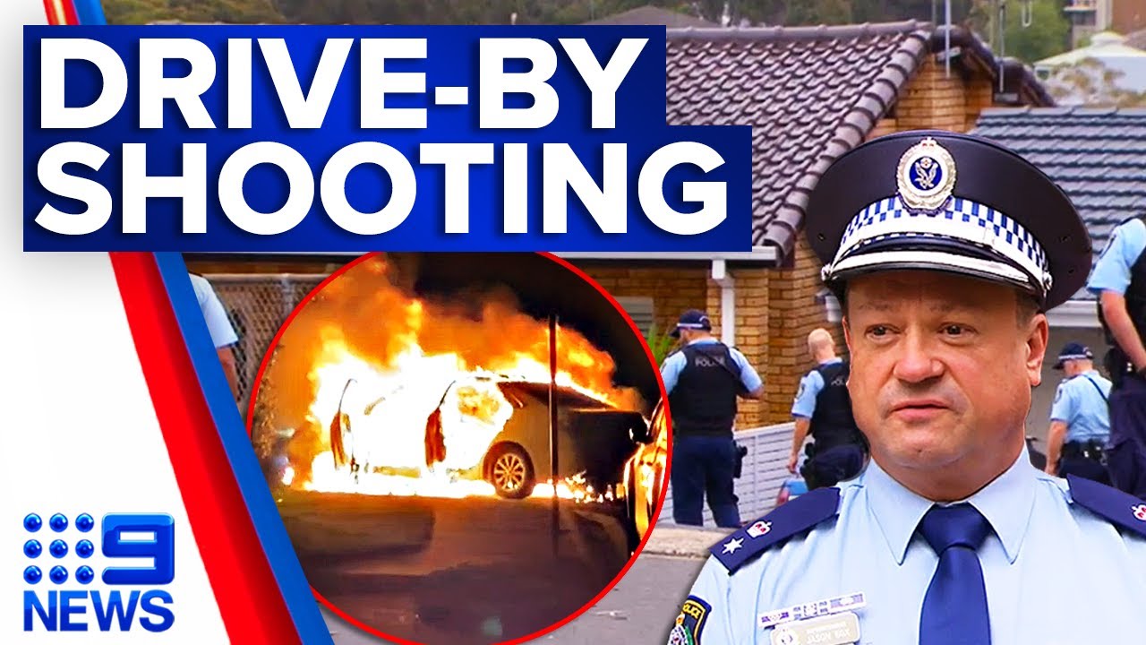 Nine bullets fires in Sydney drive-by shooting | 9 News Australia - The ...