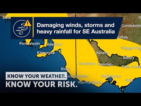 Australia Weather: Severe Weather Update: Damaging winds, storms, and ...