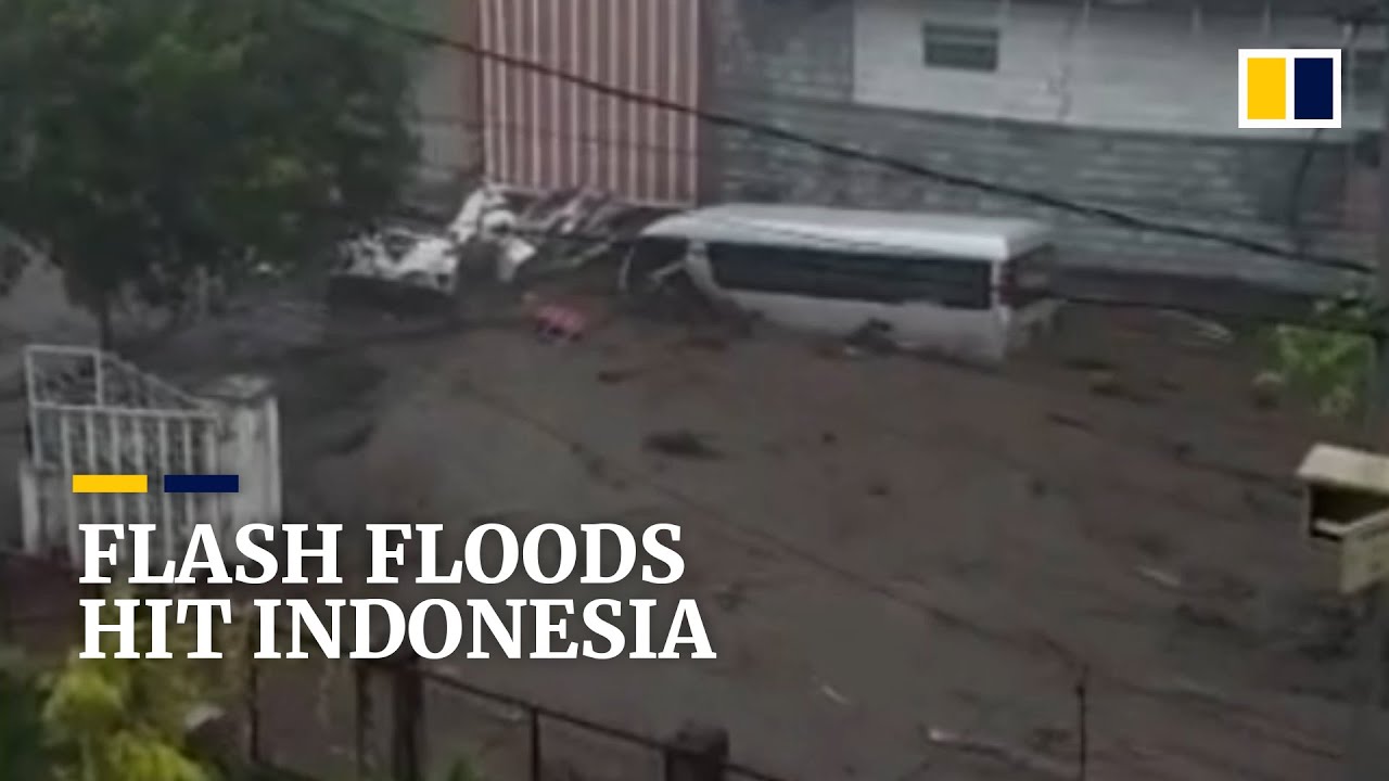 Flash floods in Indonesia kill 2, leave at least 8 missing as heavy ...