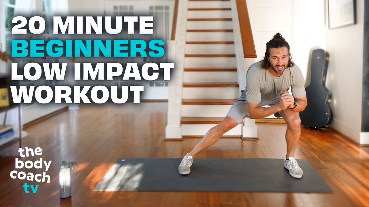 20 Minute BEGINNERS LOW IMPACT Workout | The Body Coach TV - The Global ...