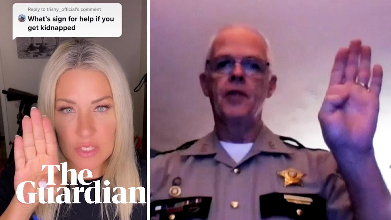 Girl rescued in US after using TikTok domestic violence hand signal ...