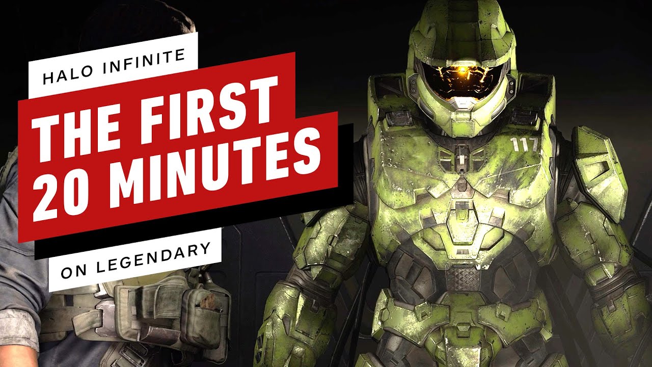 Halo Infinite Campaign: The First 20 Minutes on Legendary Difficulty 4K ...
