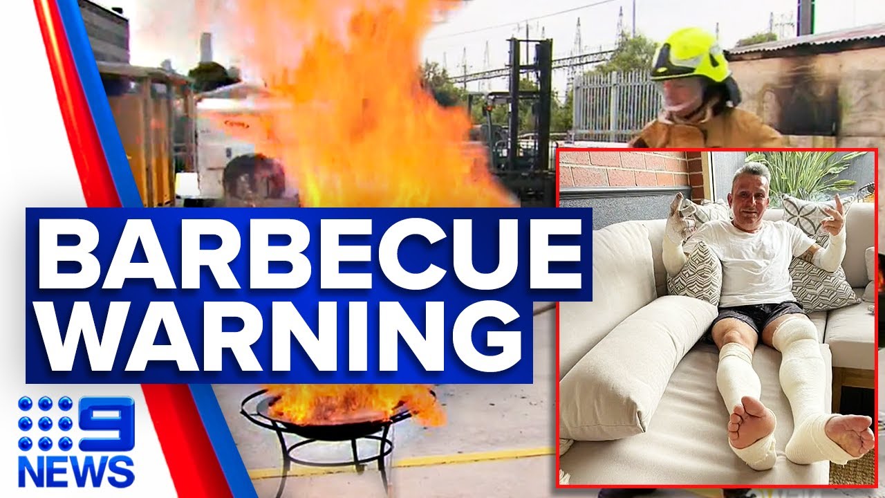 Warning issued after rise in barbecue-related injuries | 9 News ...