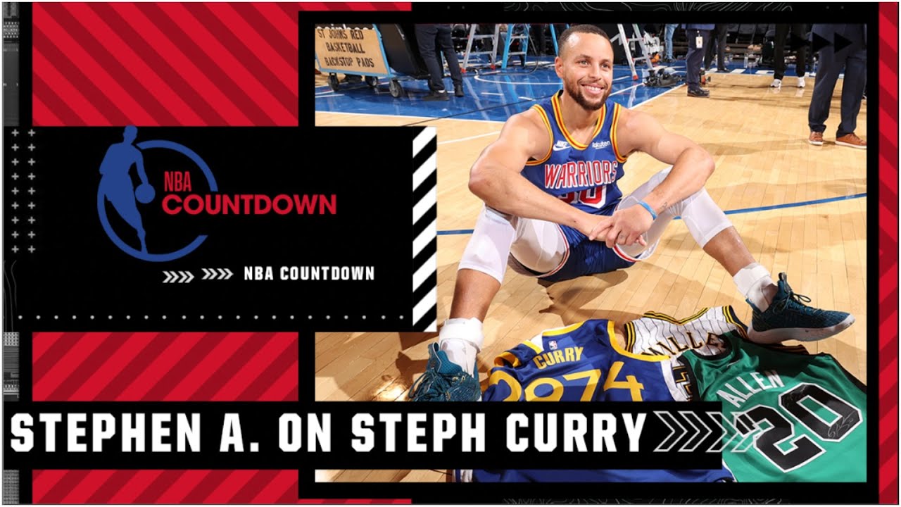 Stephen A. puts his final touches on Steph Curry’s greatness | NBA