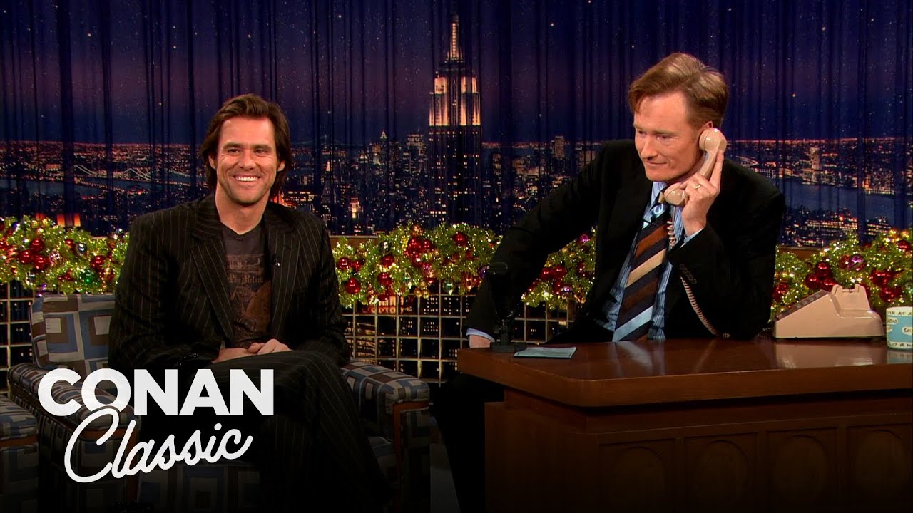 Conan Debunks Jim Carrey's String Dance Theory | Late Night with Conan ...