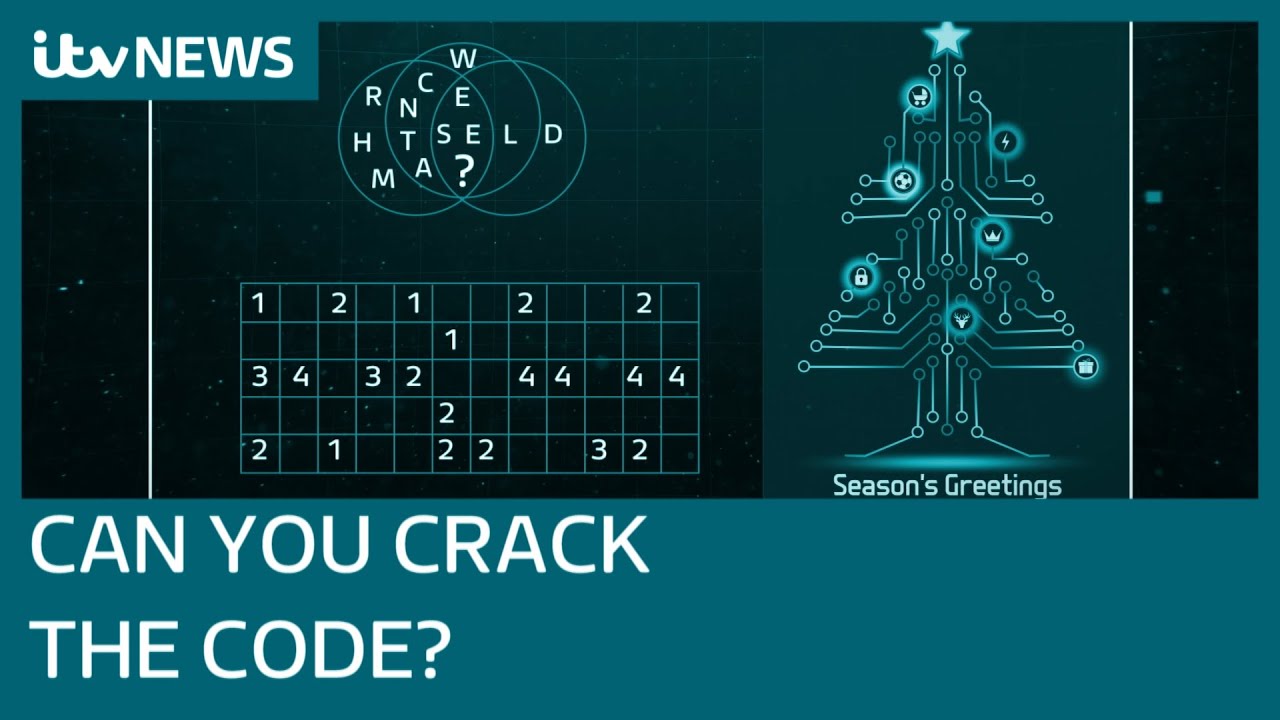 Can you solve the GCHQ Christmas card challenge? ITV News The