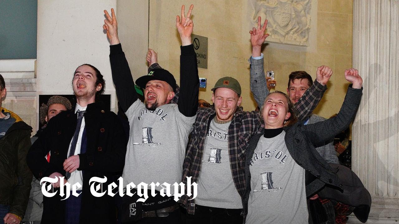 BLM activists who dumped Edward Colston statue into Bristol harbour