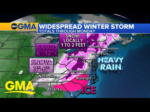 Dangerous winter storm hits the south - The Global Herald