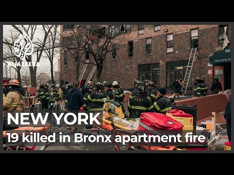 More than a dozen killed in New York City apartment building fire - The ...