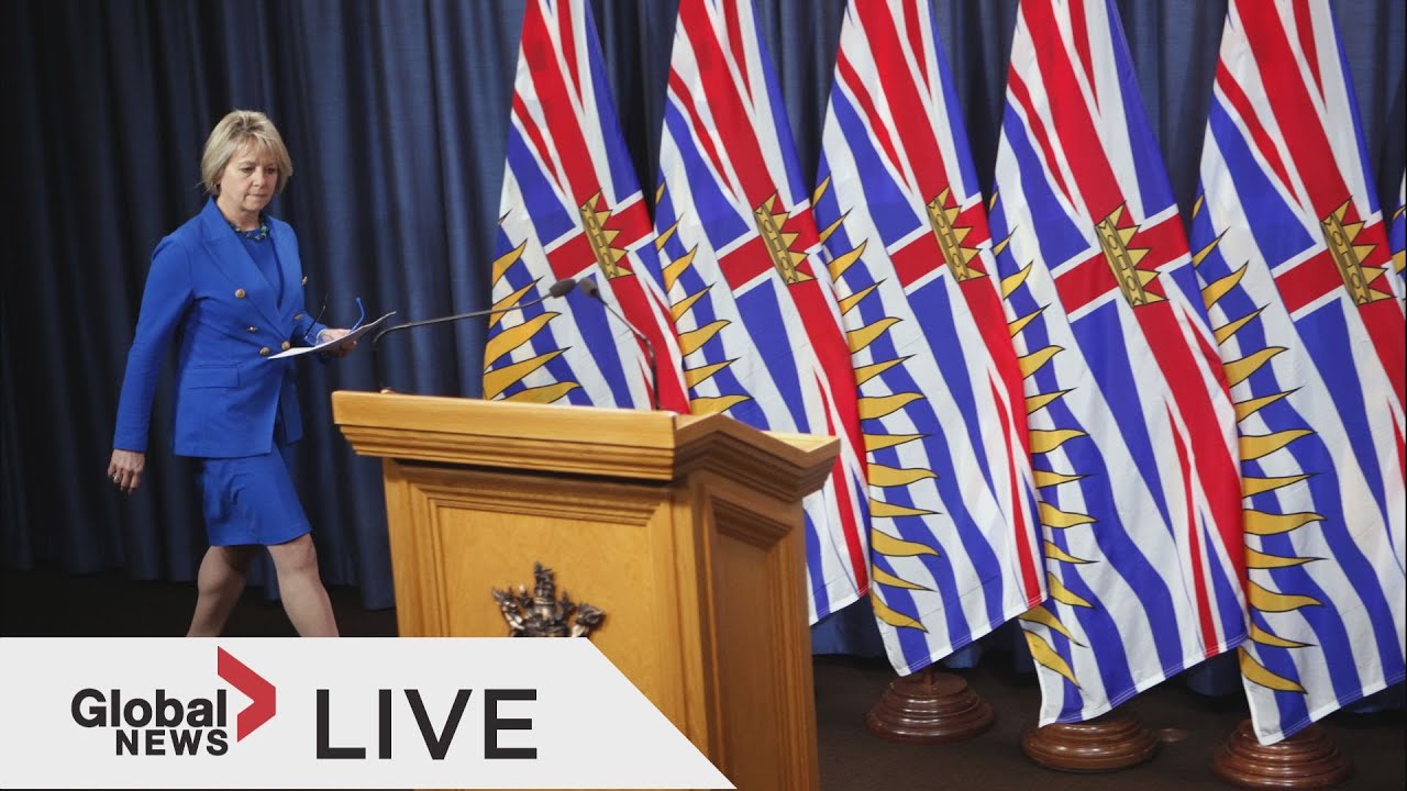 COVID19 BC health officials hold live briefing amid confusion over