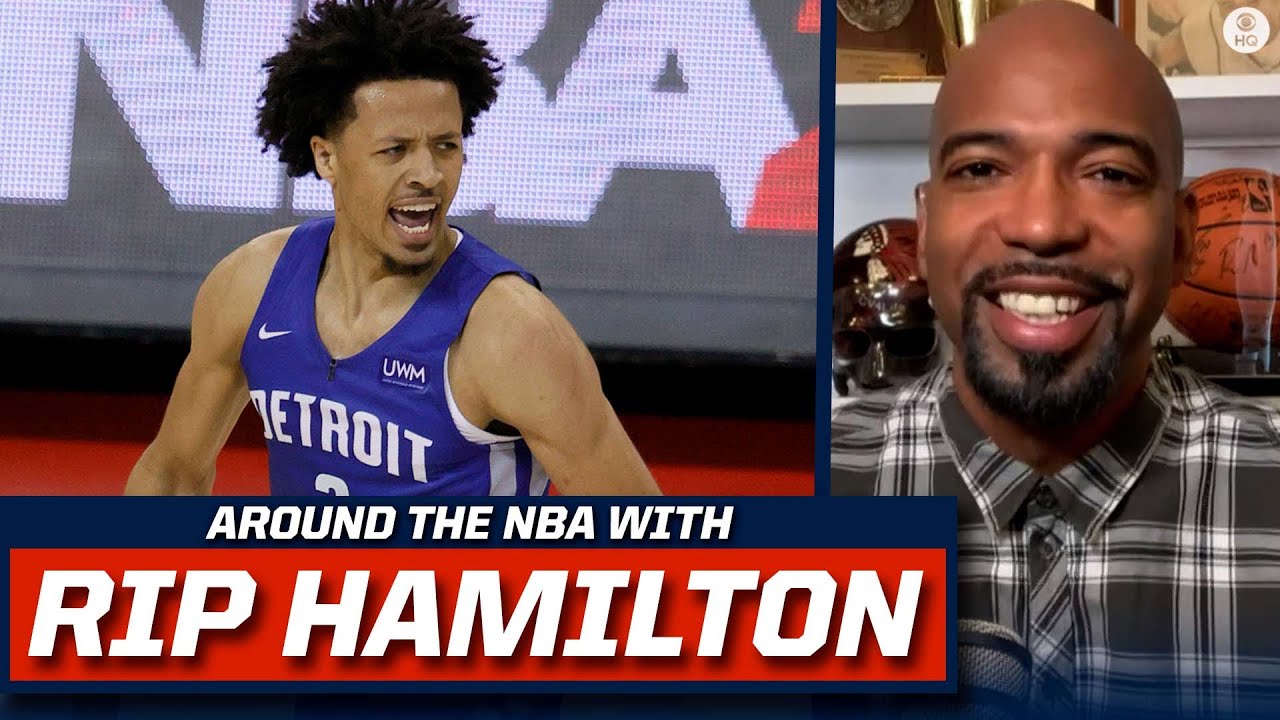 Former Piston Rip Hamilton on Cade Cunningham's Great Rookie Season ...
