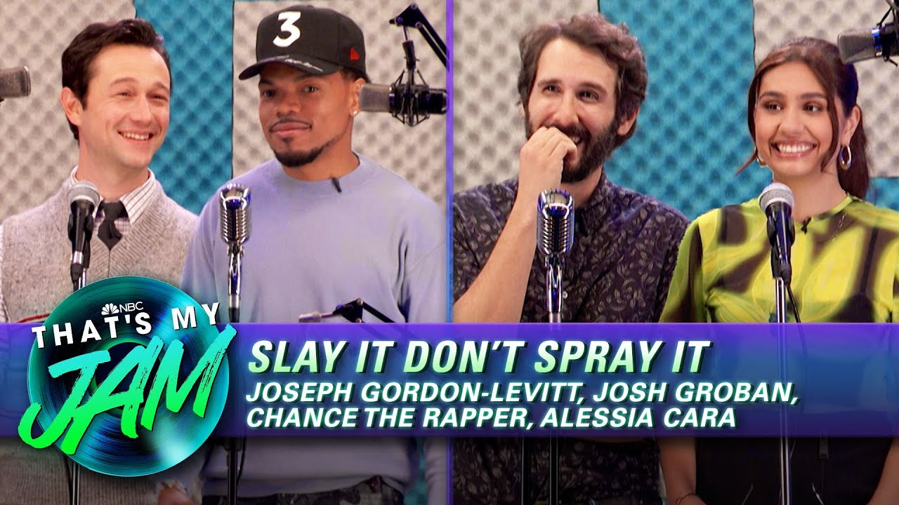 Slay It Don’t Spray It with Alessia Cara, Josh Groban, Chance the - Slay It Don T Spray It Jimmy Fallon