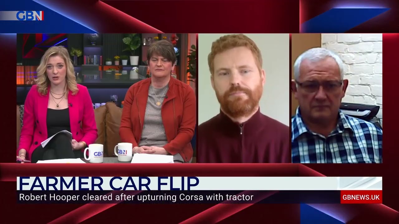 Farmer flips car off his land using tractor The Global Herald