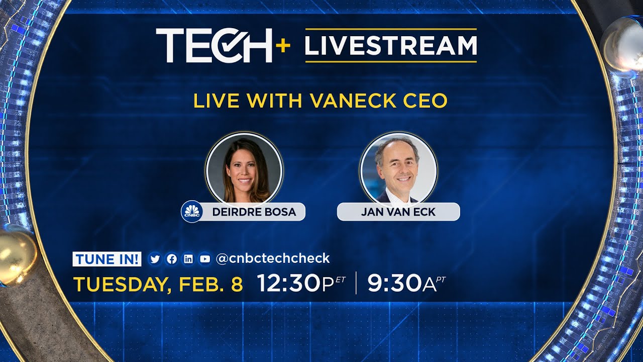 CNBC TechCheck chats with VanEck CEO Jan van Eck — 2/8/2022 - The ...