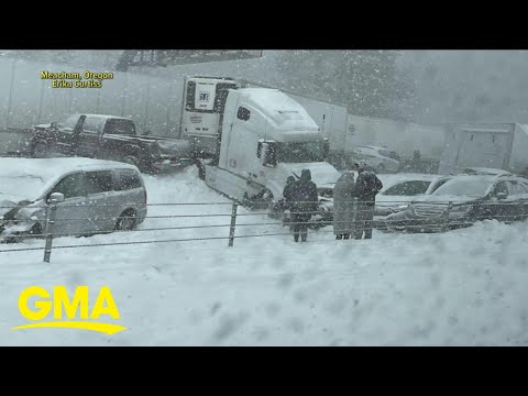 2 winter storms expected to bring blizzard conditions, flooding across ...