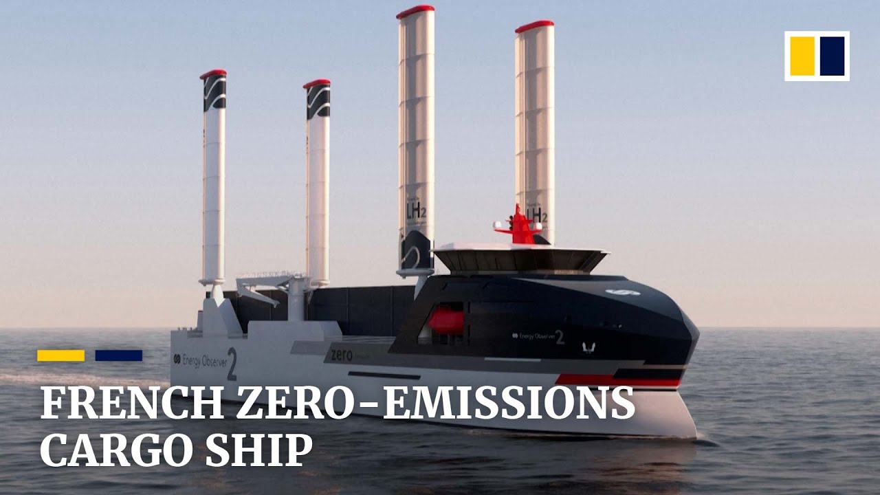 France unveils prototype zeroemission cargo ship powered by hydrogen
