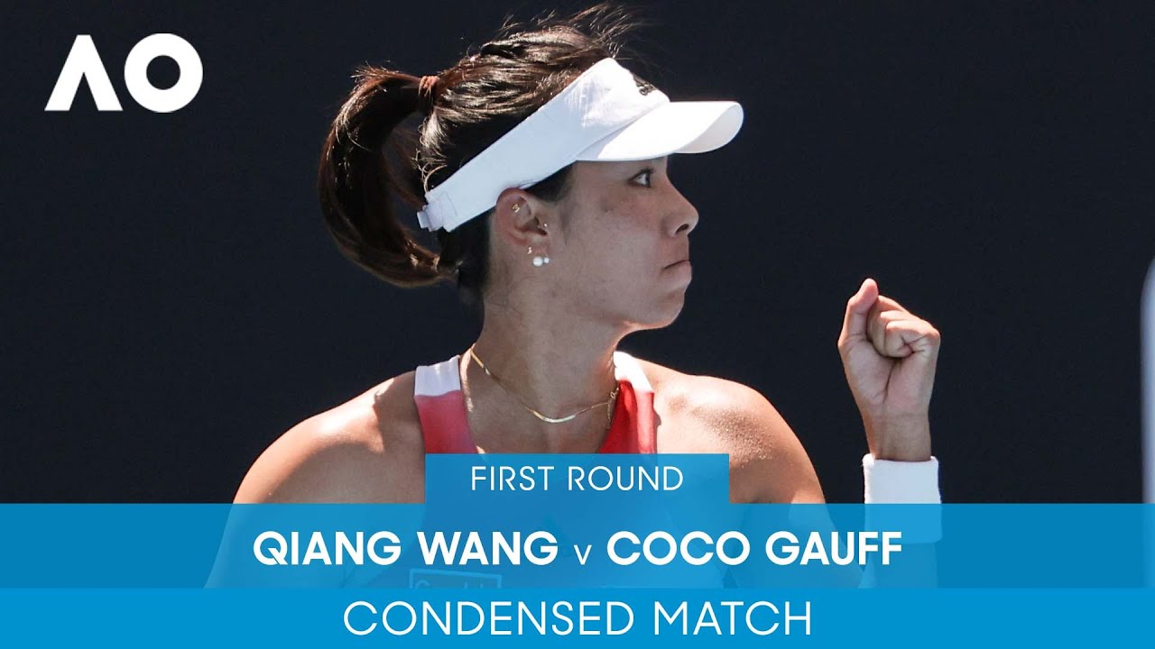 Qiang Wang v Coco Gauff Condensed Match (1R) Australian Open 2022