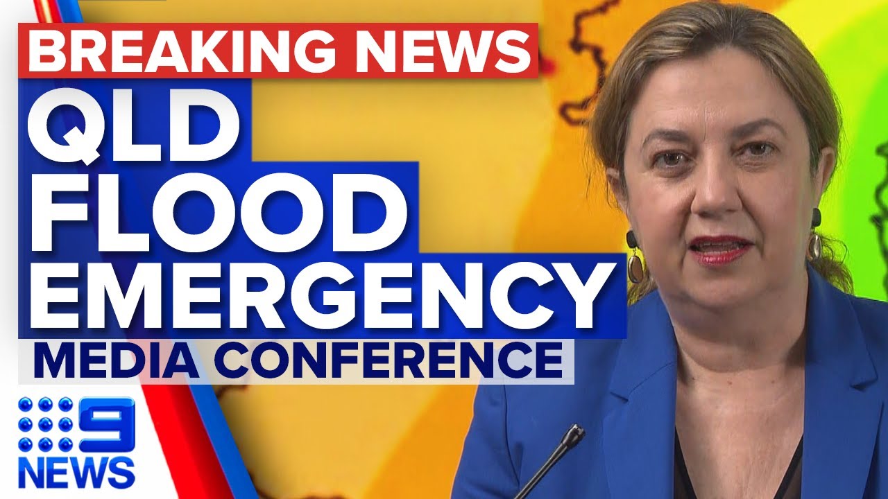 Queensland Premier addresses major flood emergency | 9 News Australia ...
