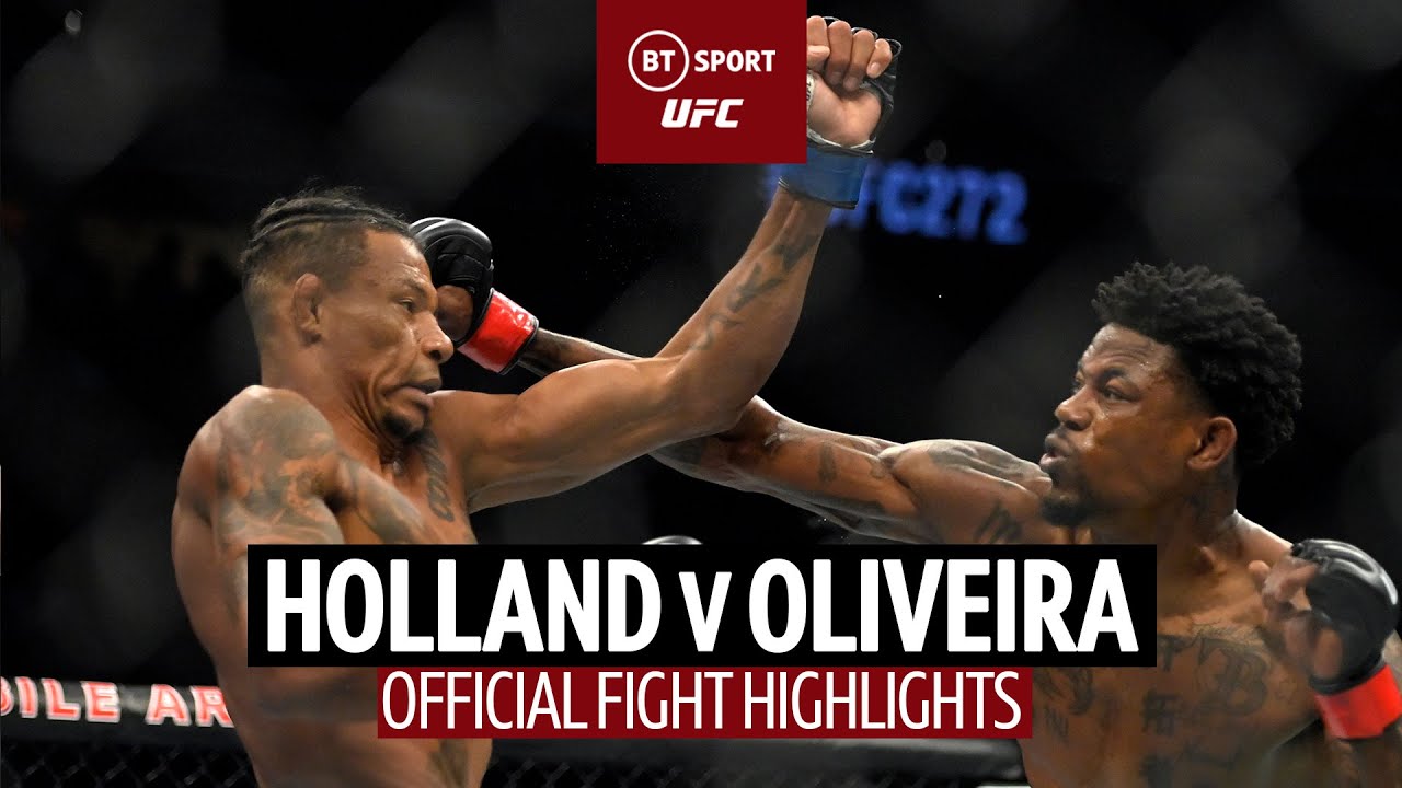 Crazy turnaround | Kevin Holland v Alex Oliveira | UFC 272 Fight - Kevin Holland Def. Alex Oliveira At Ufc 272 Best Photos