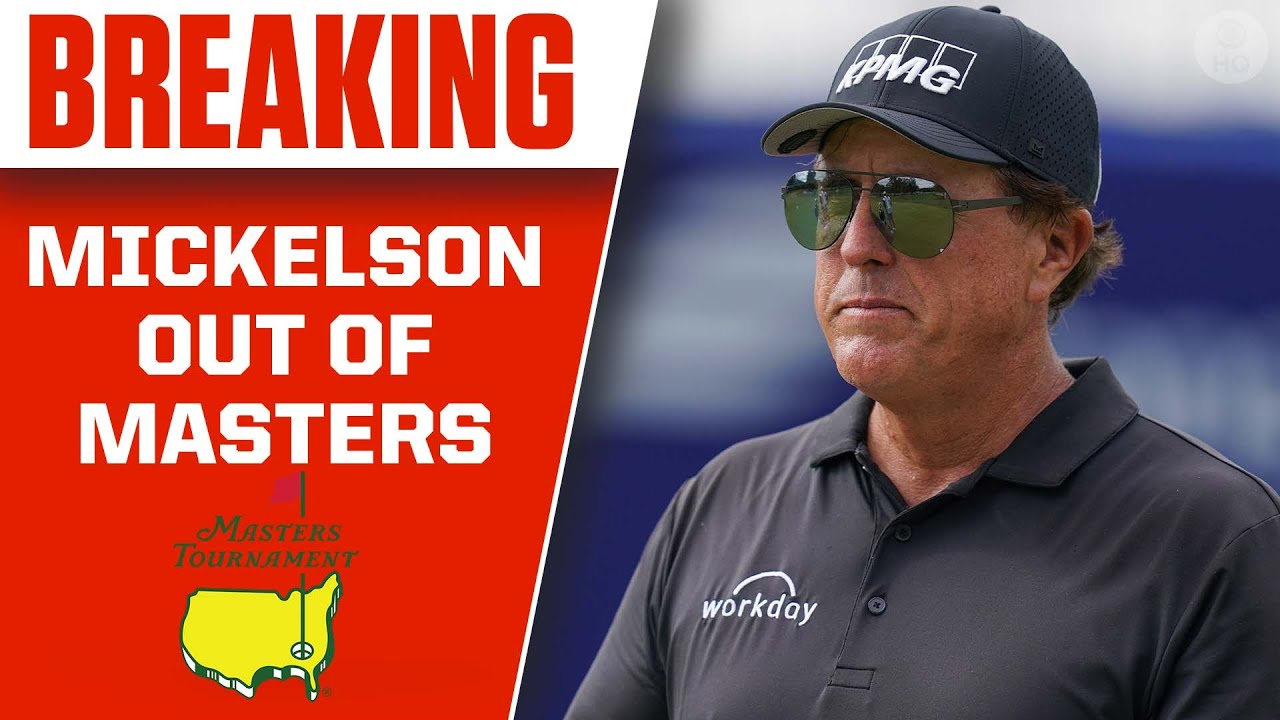 Phil Mickelson Not Participating In 2022 Masters Tournament CBS