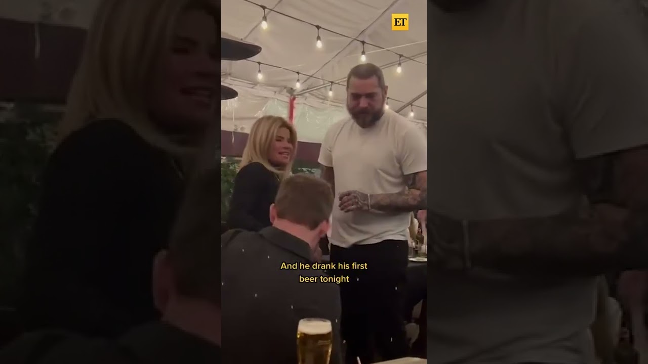 Post Malone helps a fan with autism celebrate 21st birthday shorts