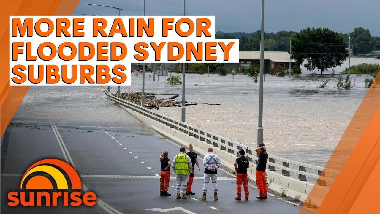 Severe storms lash already flooded Greater Sydney region | 7NEWS - The ...