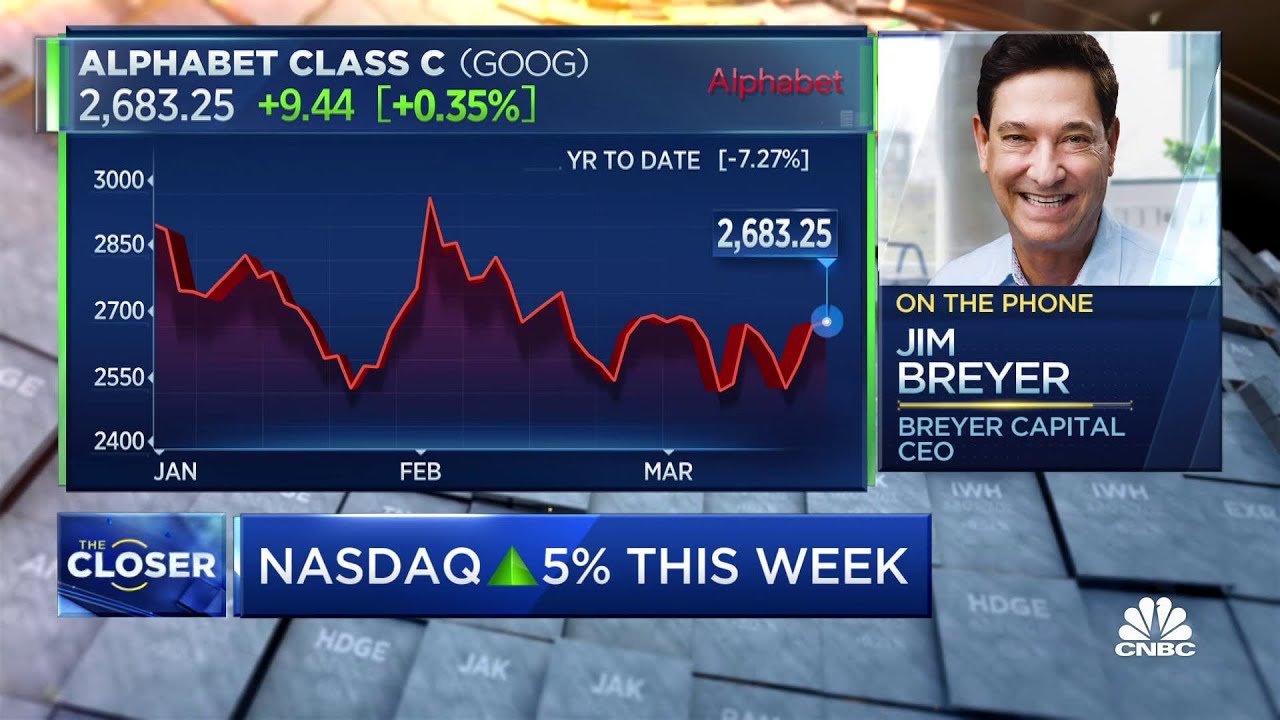 Breyer Capital CEO Jim Breyer says he’s added to Microsoft, Apple and