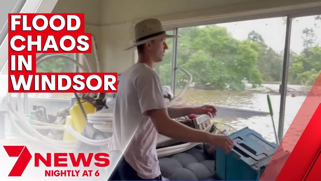 Major flood levels continuing along the Hawkesbury River after 2022