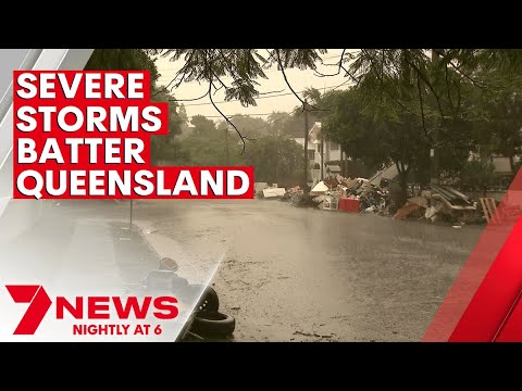 Severe storms batter South East Queensland as death toll from flood ...