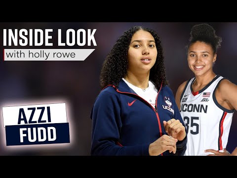 Azzi Fudd's 2 dogs, playing with Paige Bueckers and her relationship