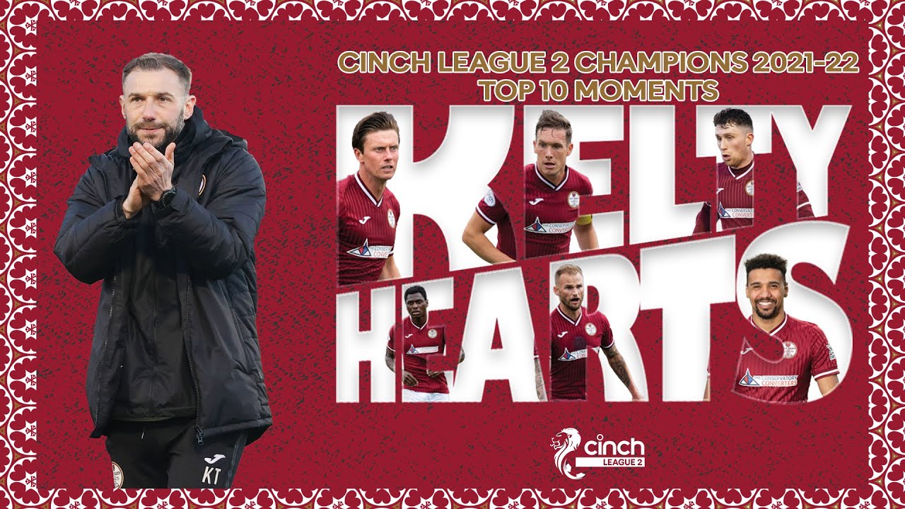 Kelty Hearts cinch League 2 Champions! Top 10 Moments 2021/22