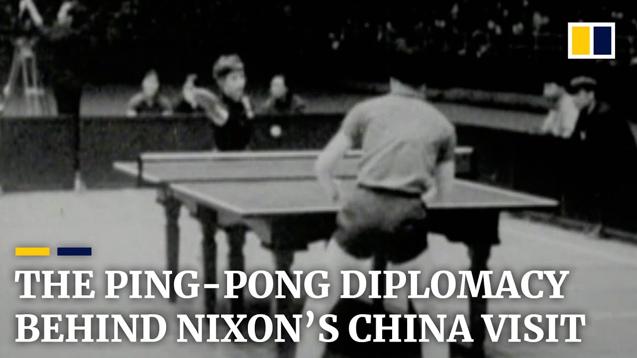 When pingpong helped put ChinaUS diplomacy on the table before Nixon