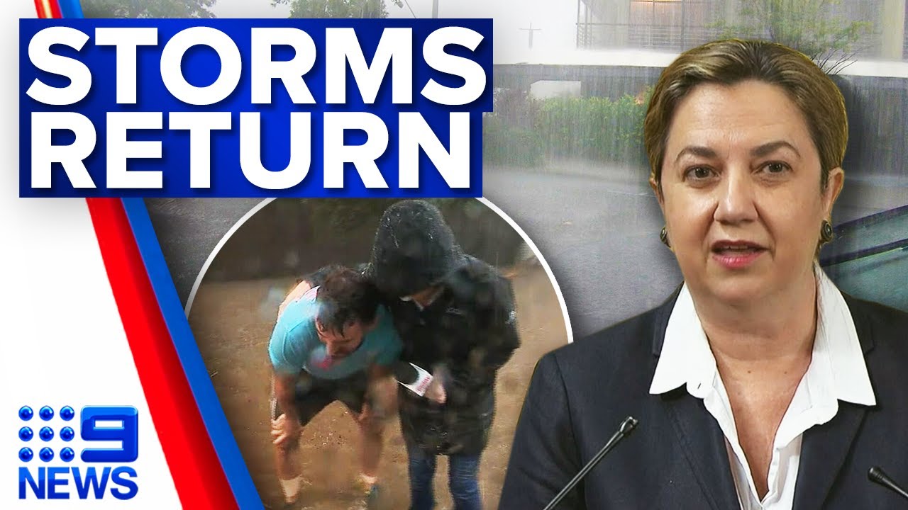 Severe storms increase flooding in south-east Queensland | 9 News ...