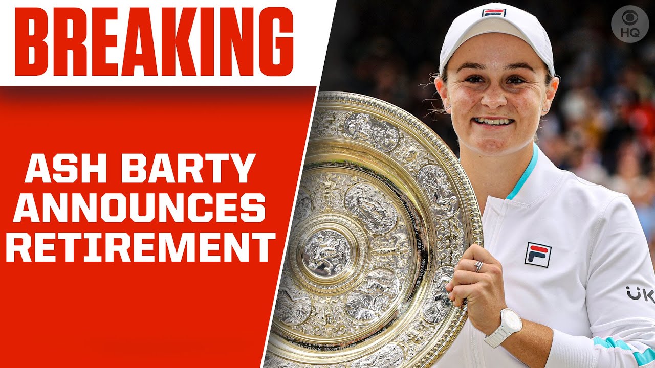 World No. 1 women's tennis player Ash Barty retires at 25 years old