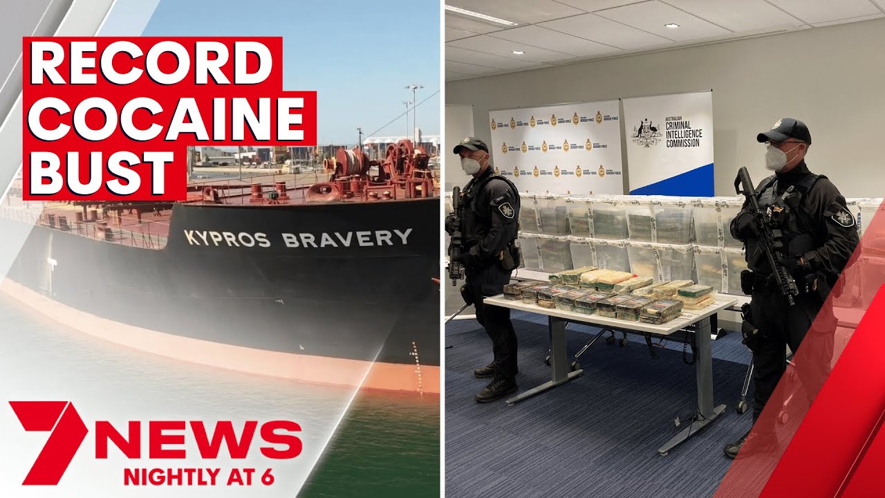 416kg cocaine seized in biggest drug bust in South Australian history ...