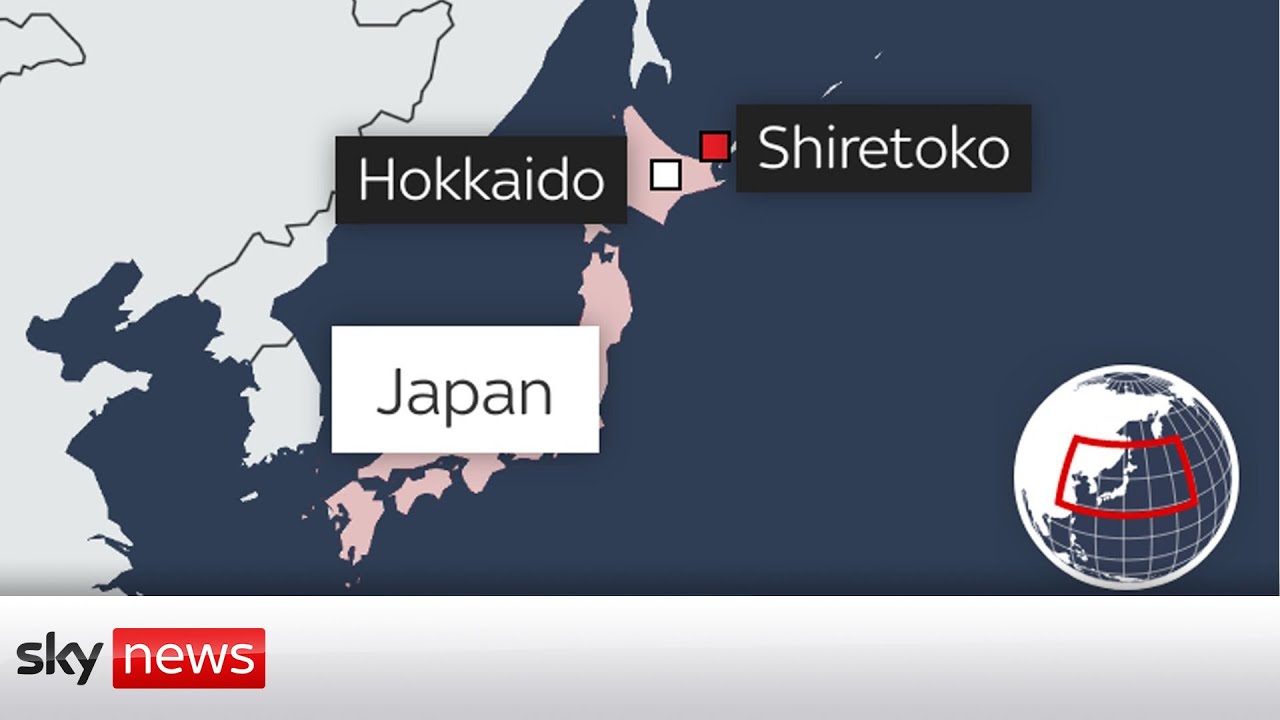 Ten dead after tour boat sinks off the coast of northern Japan The