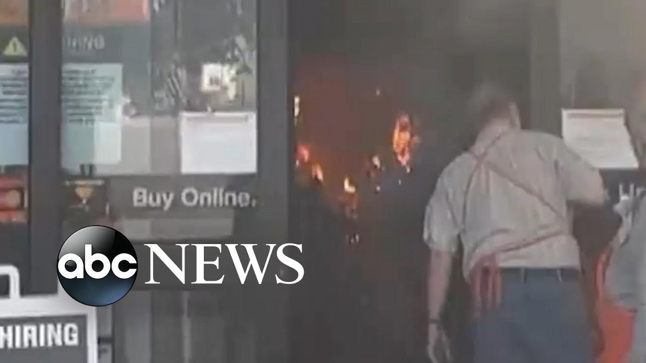 Dramatic footage shows fire raging at Home Depot in San Jose - The ...