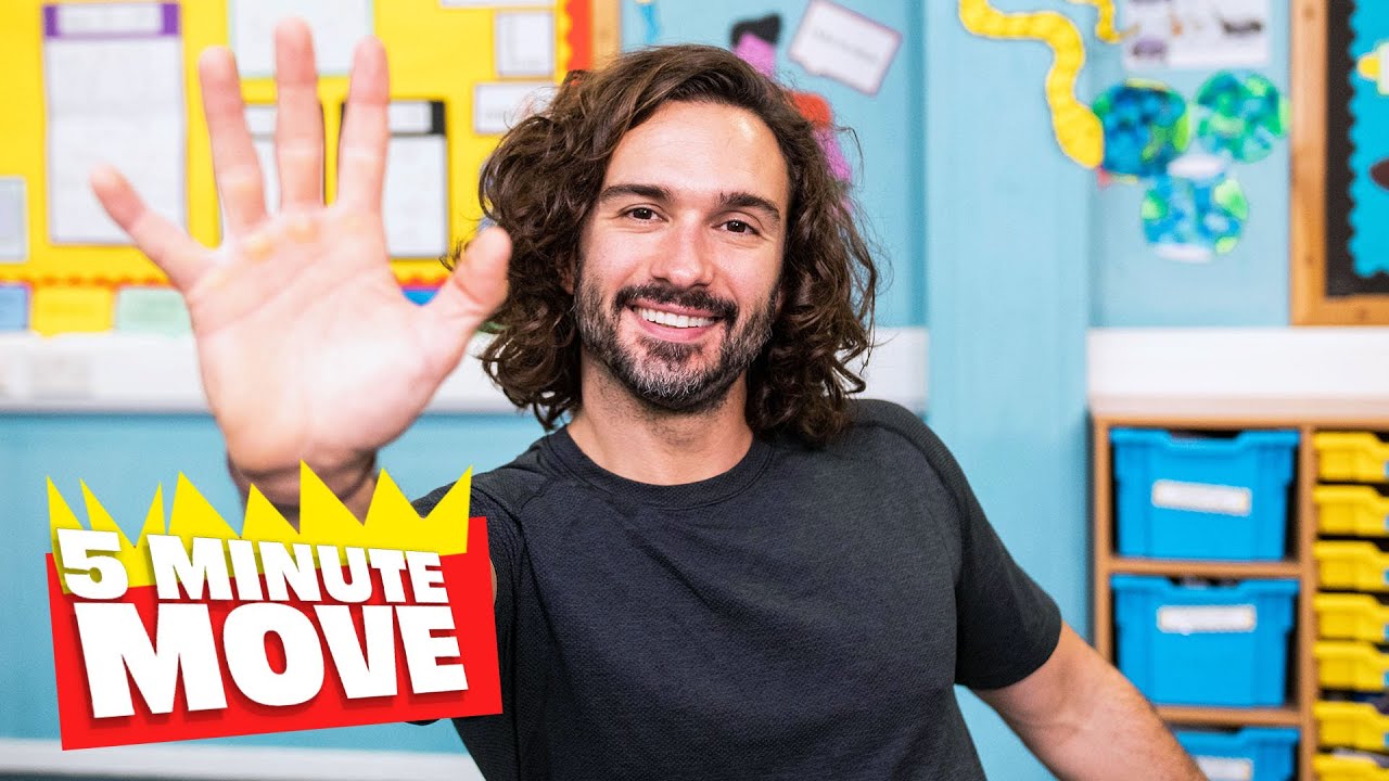 5 Minute Energising Fun Kids Workout | The Body Coach TV - The Global ...