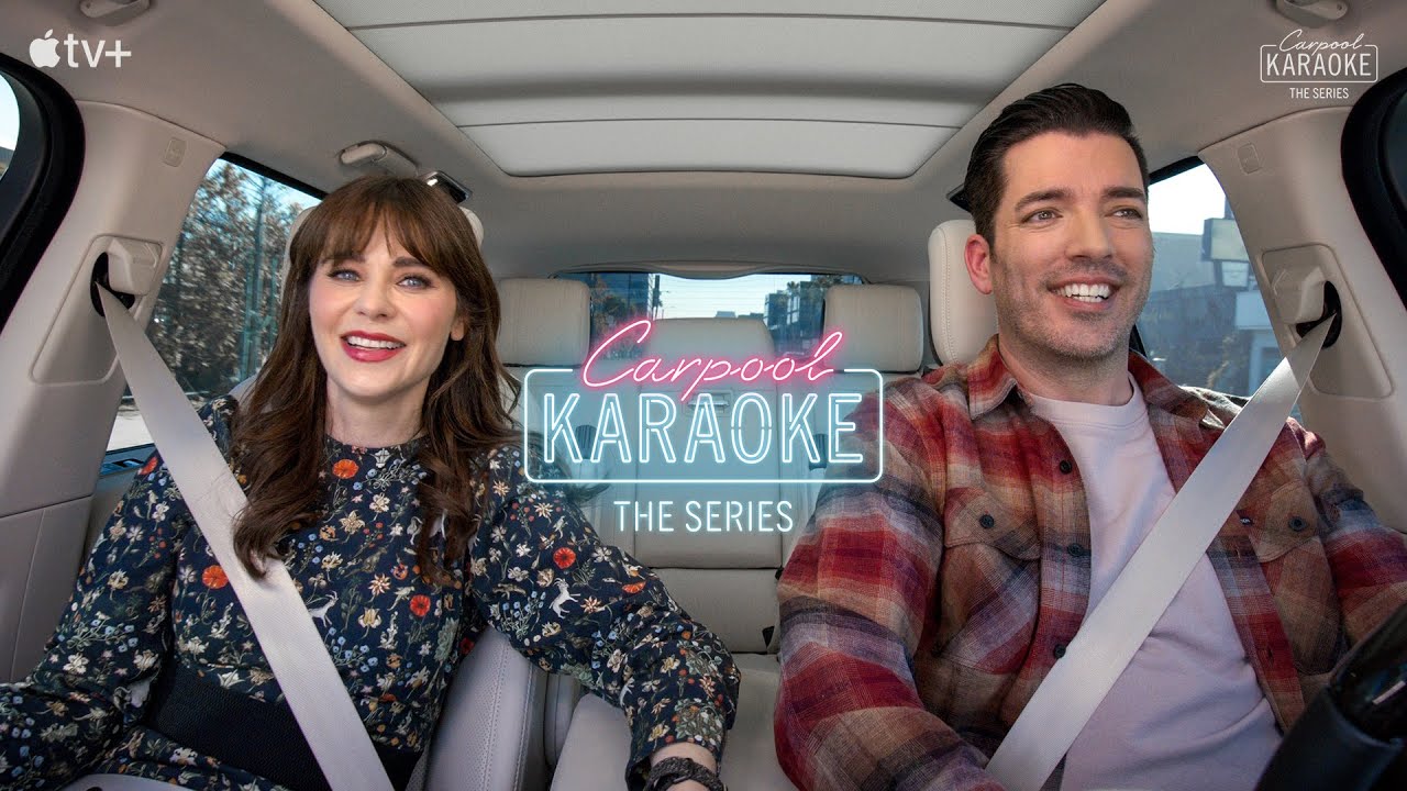 Zooey Deschanel & Jonathan Scott Carpool Karaoke The Series