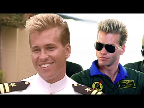 Watch Val Kilmer on the Original 'Top Gun' Set! (Flashback) - The
