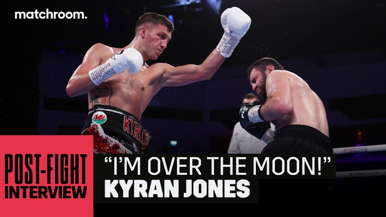 “This is the best night of my boxing career!" Kyran Jones shines in