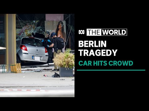 One dead, several injured after car drives into crowd on Berlin ...