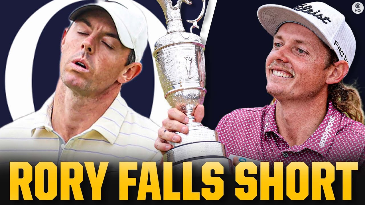 Rory McIlroy Falls Short Of 5th Career Major Win At The 150th Open