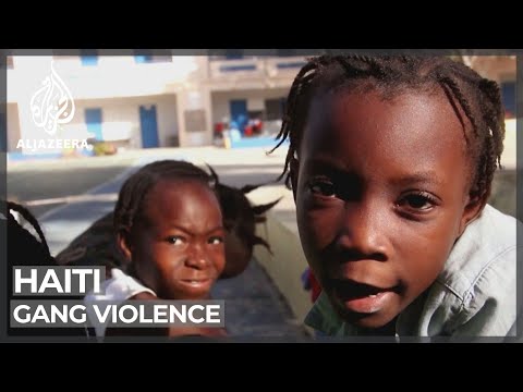 Haiti gang violence: Hundreds of children seek shelter in school - The ...