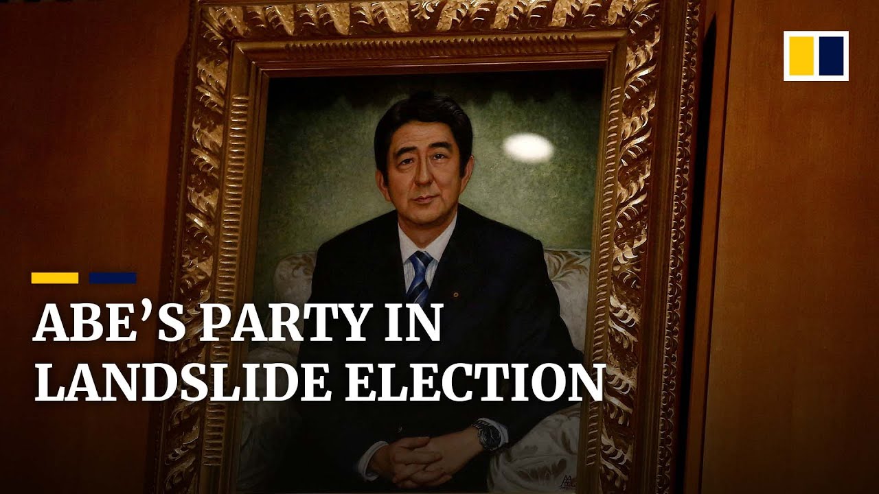 Former PM Shinzo Abe’s party sweeps to victory in landslide Japanese ...